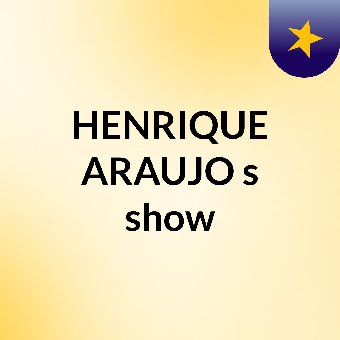 HENRIQUE ARAUJO's show