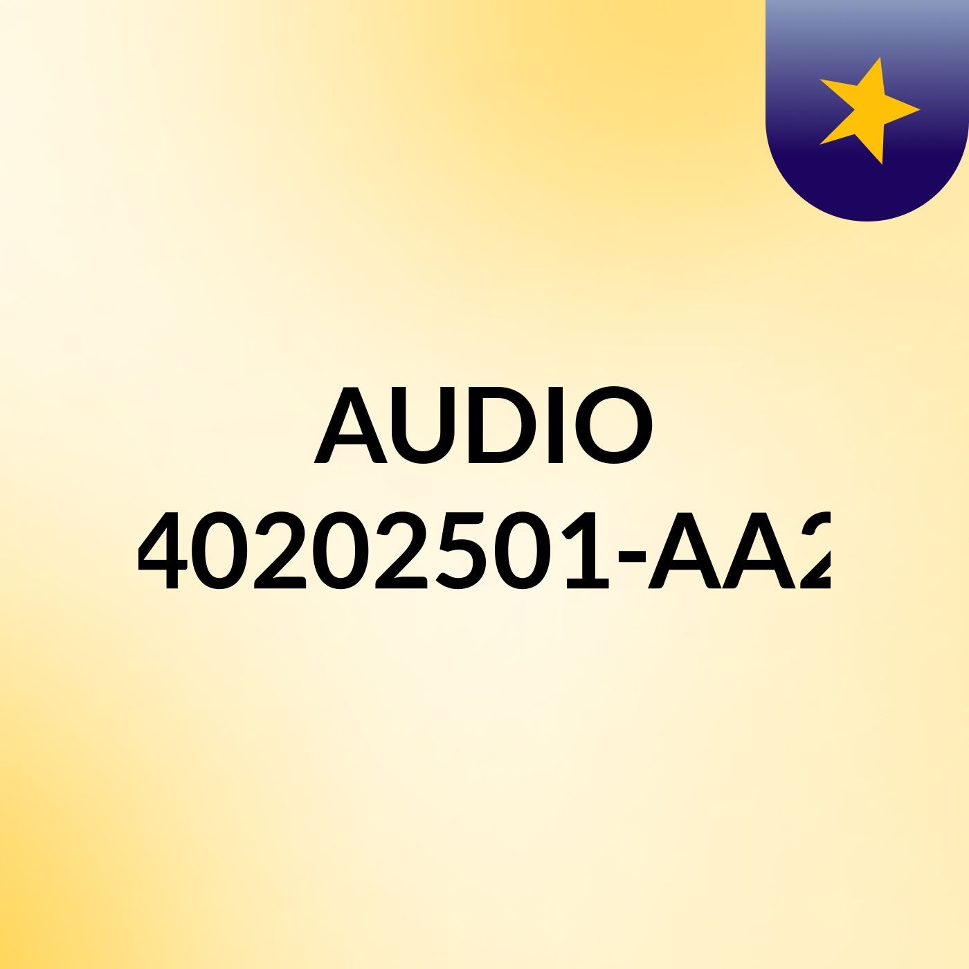 AUDIO: GA4-240202501-AA2-EV01 podcast artwork