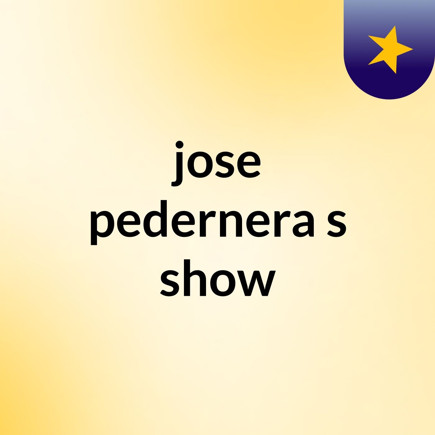 jose pedernera's show