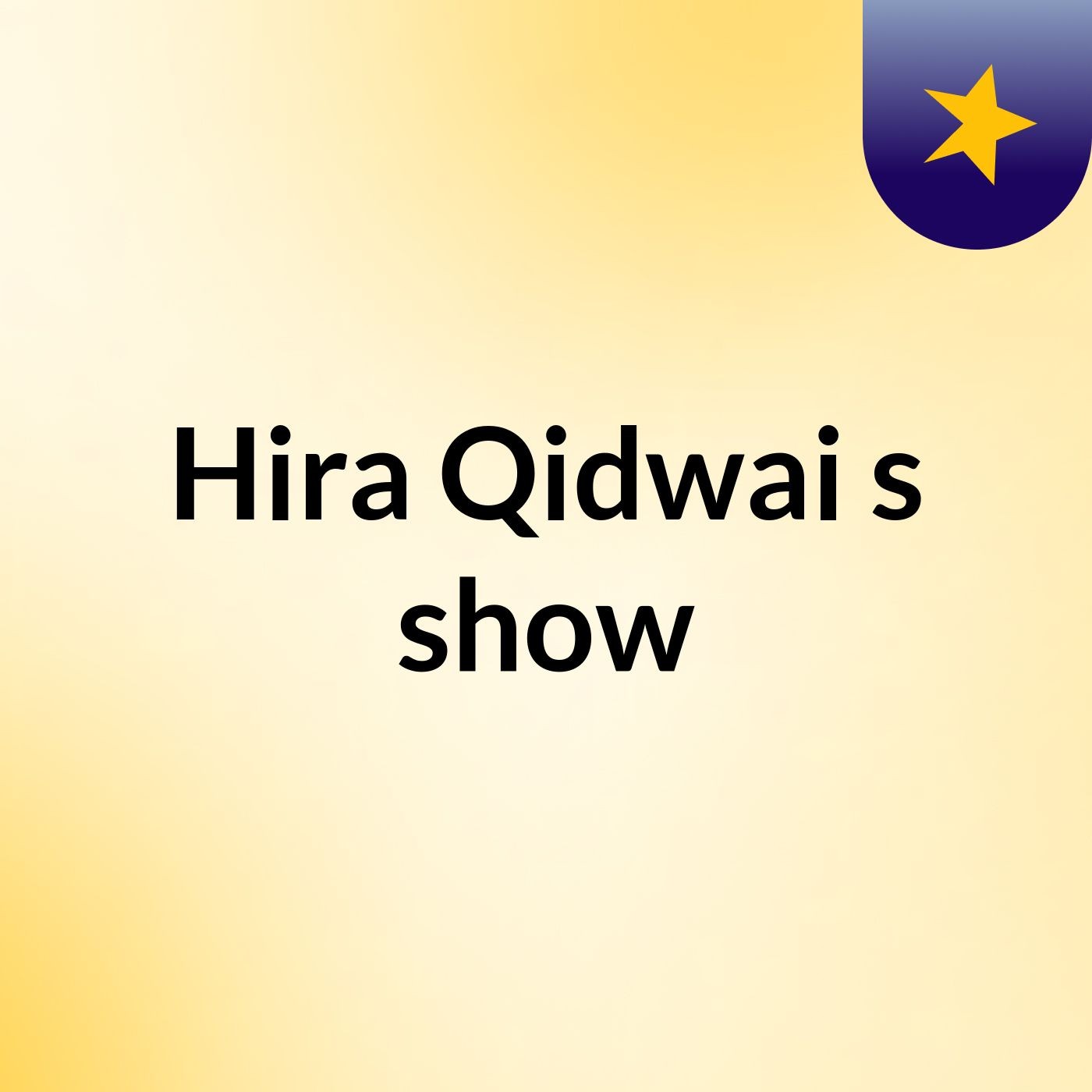 Hira Qidwai's show