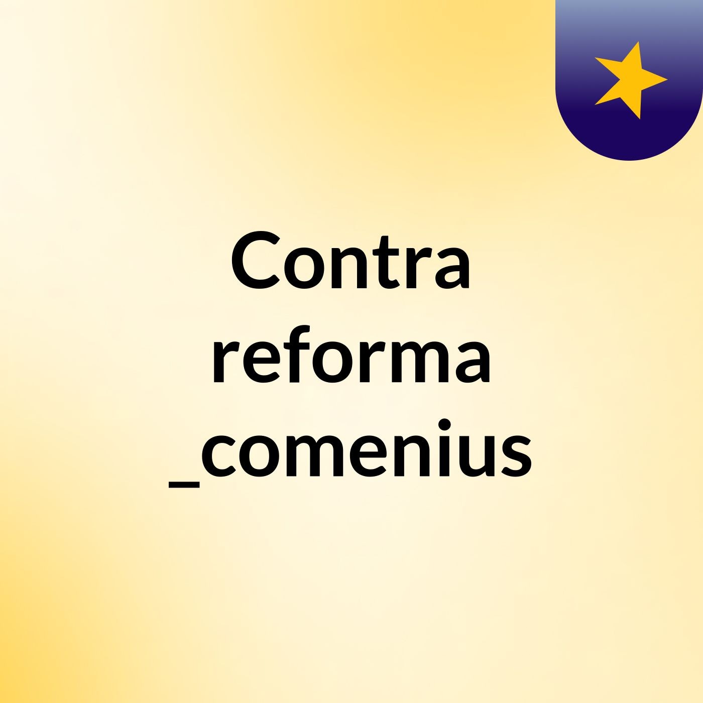 Contra reforma _comenius