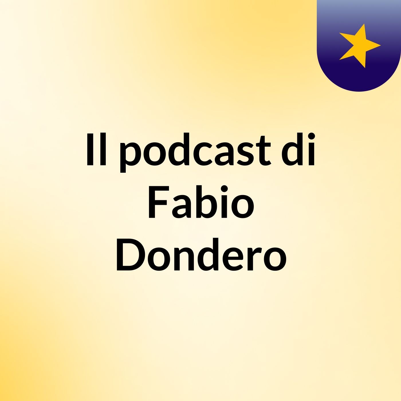 Il podcast di Fabio Dondero
