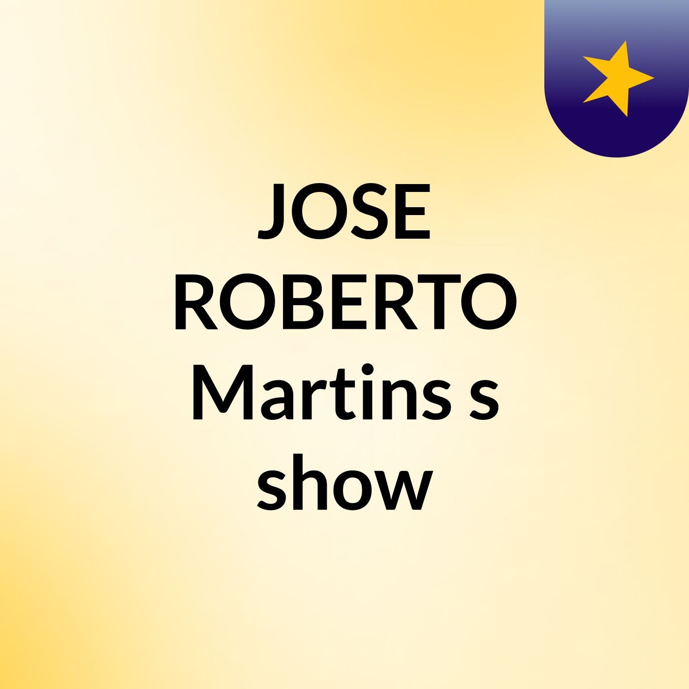 JOSE ROBERTO Martins's show