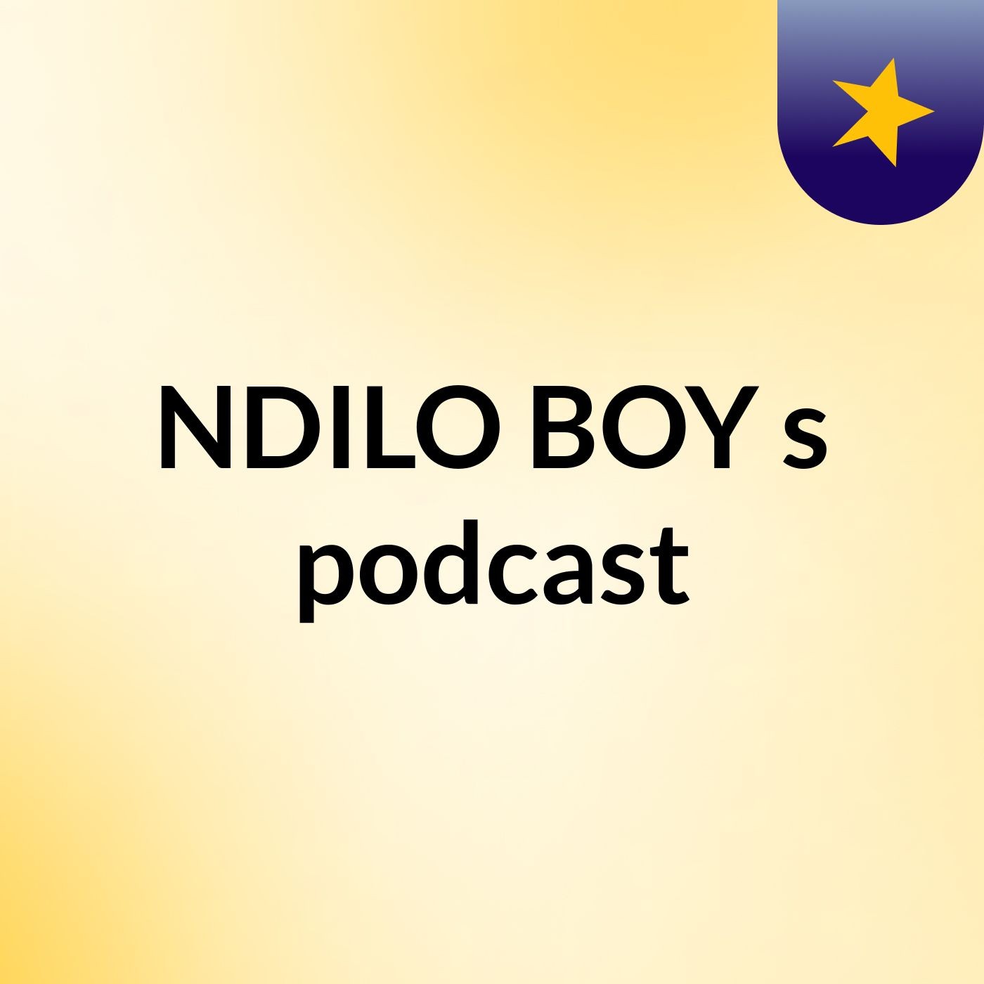 NDILO BOY's podcast