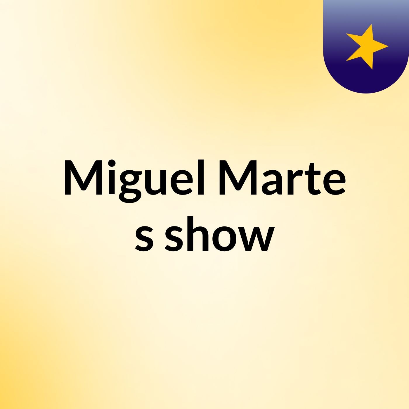 Miguel Marte's show