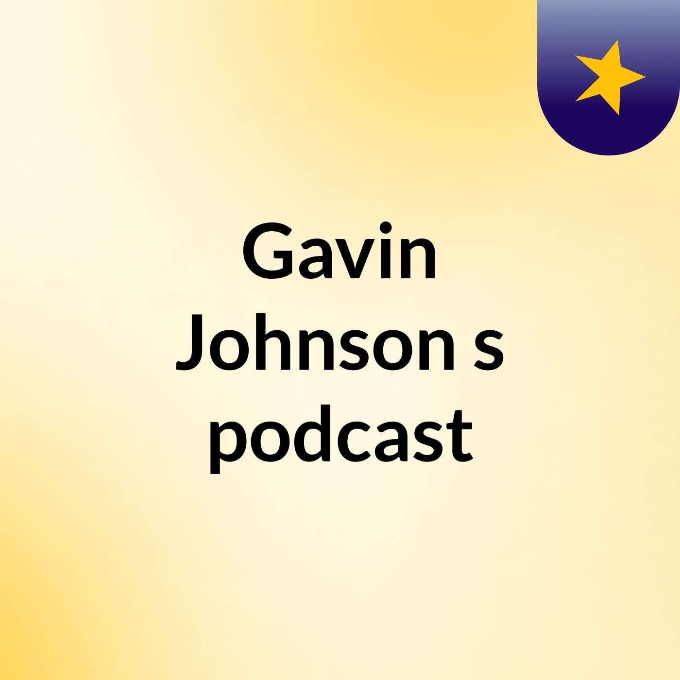 Episode 5 - Gavin Johnson's podcast