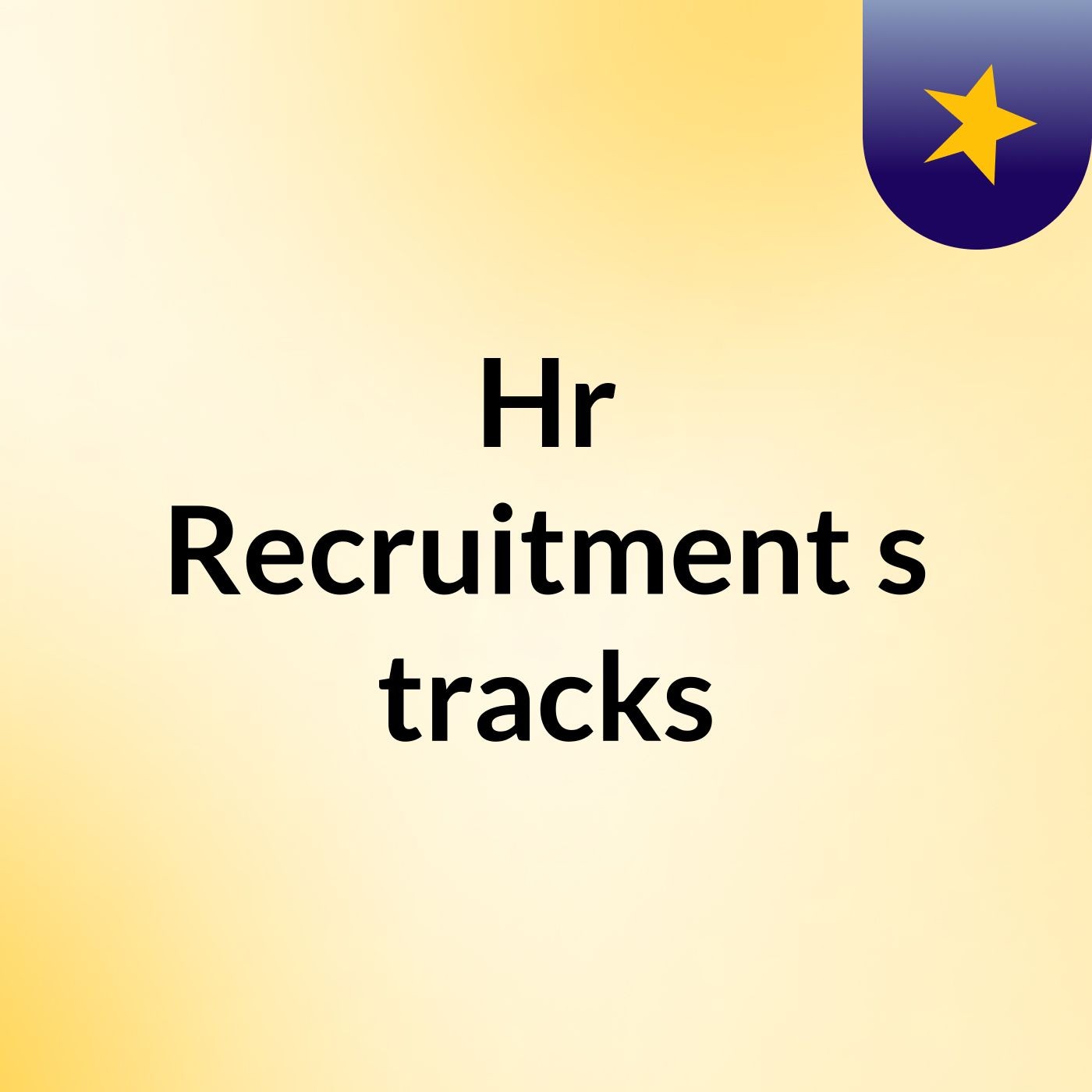 Hr Recruitment's tracks