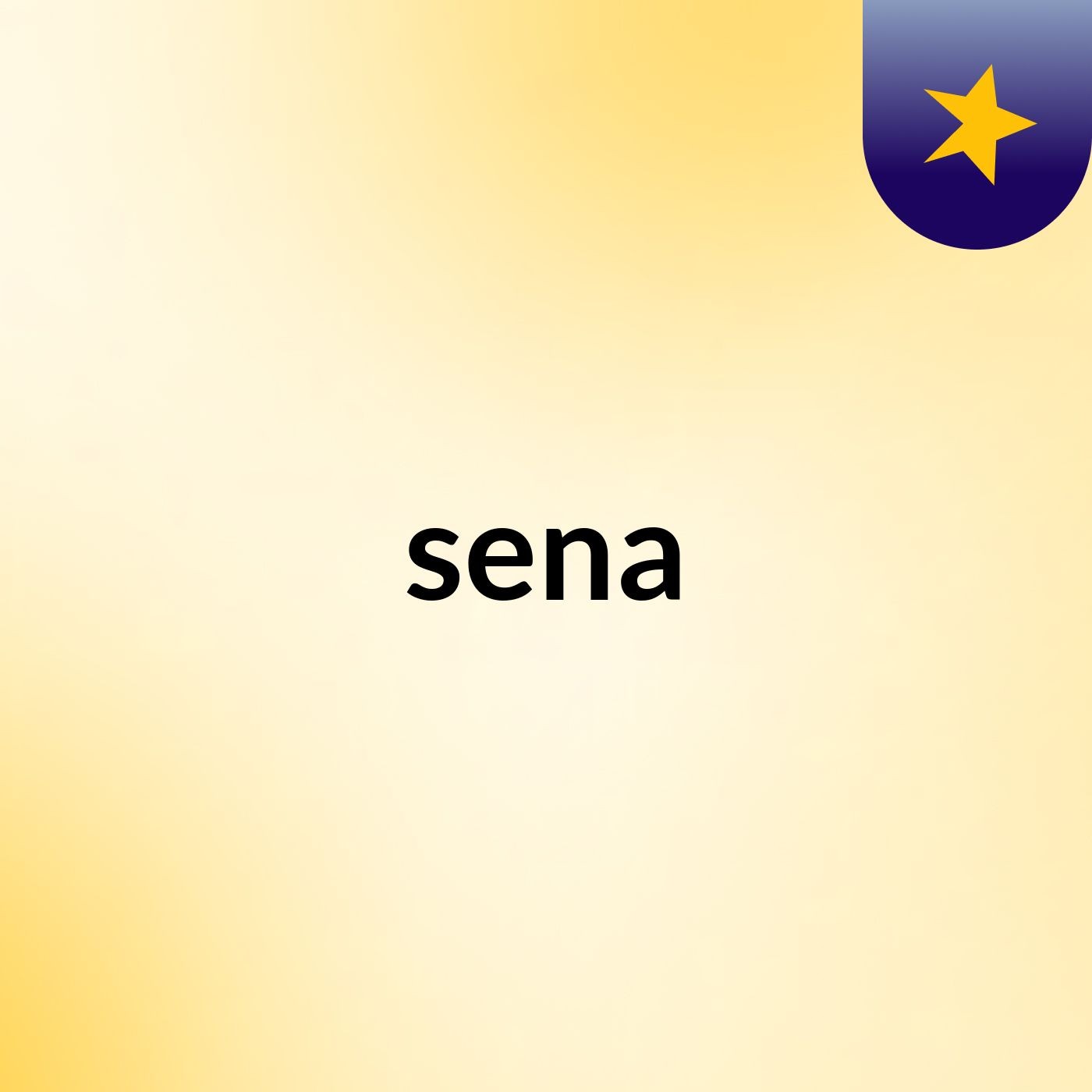sena podcast artwork