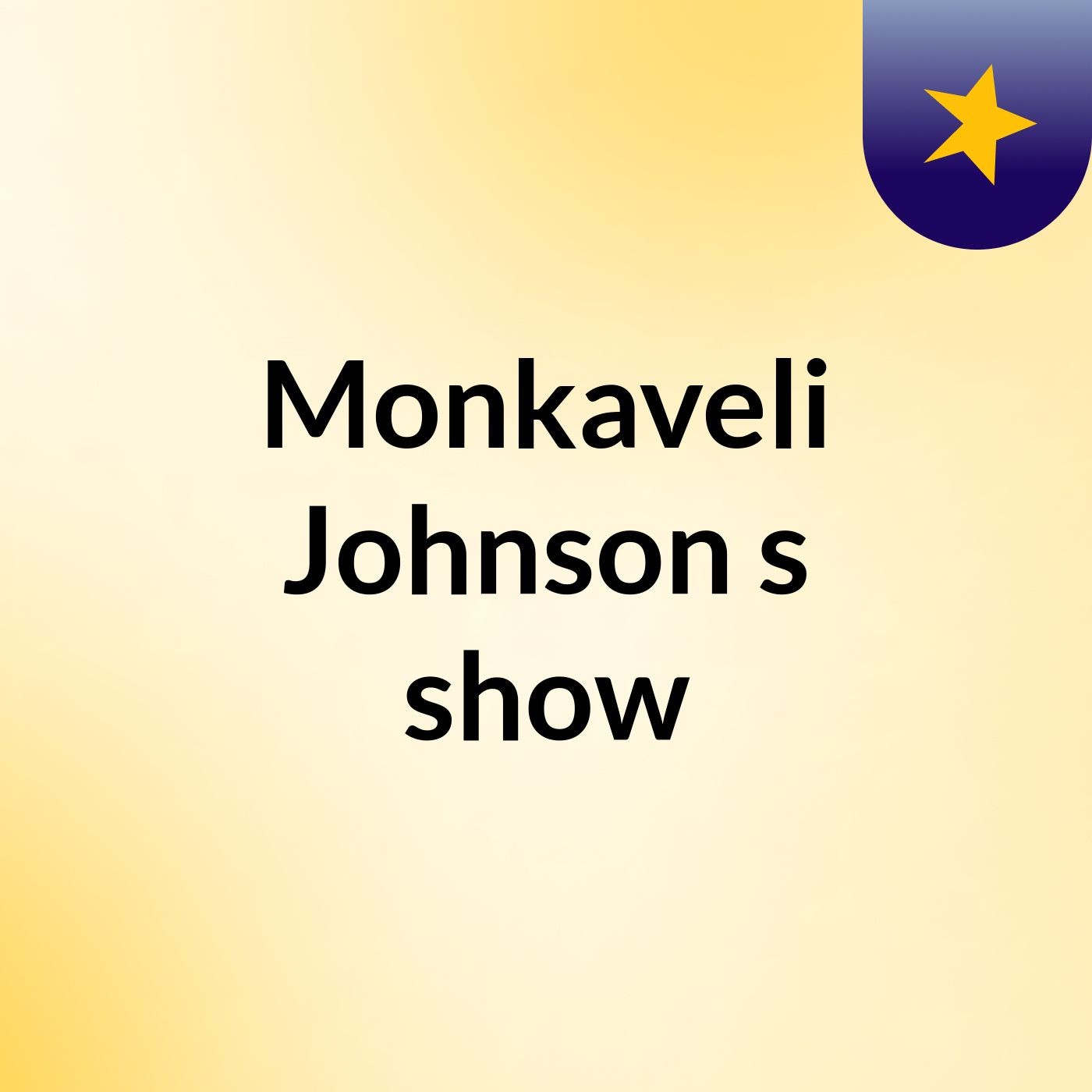 Monkaveli Johnson's show