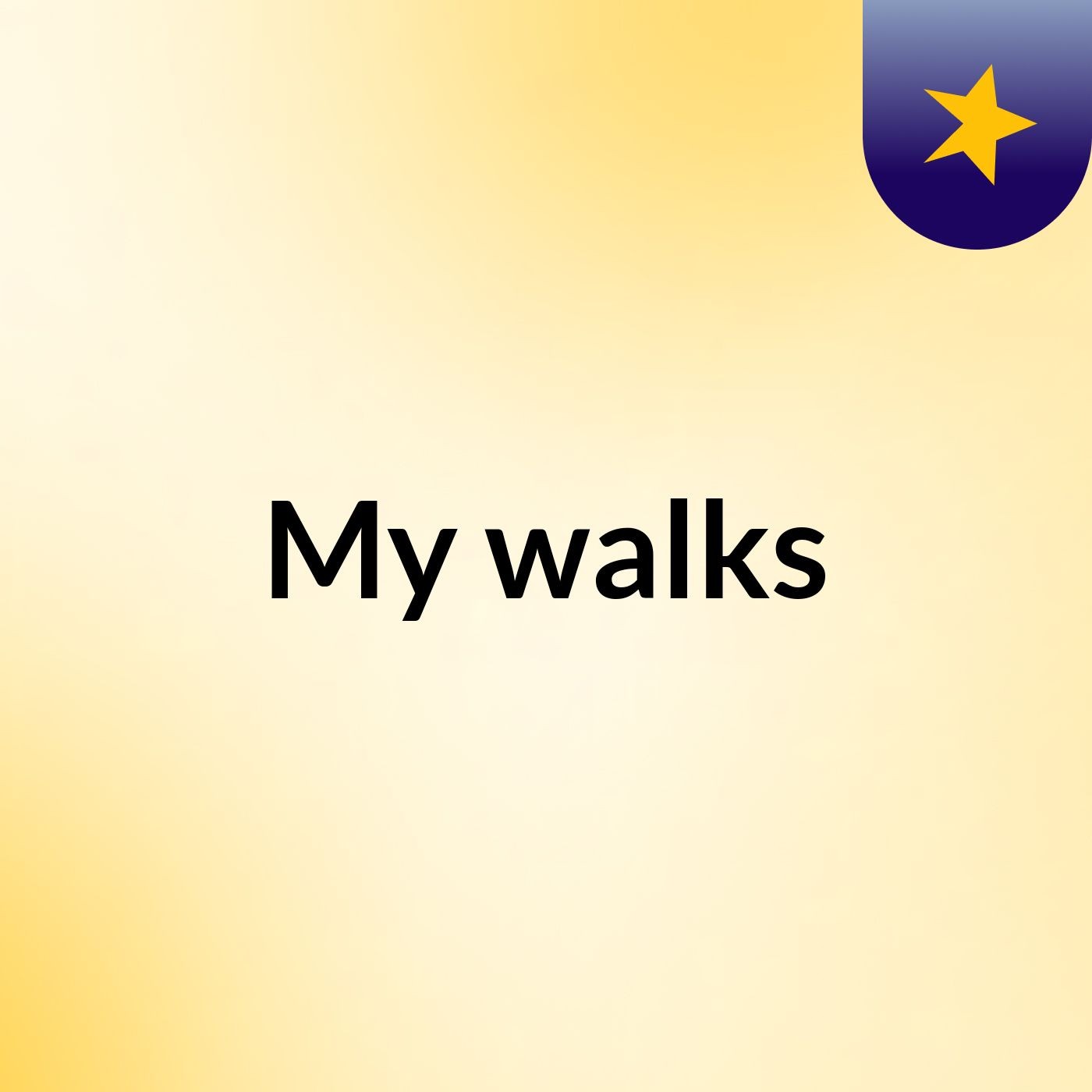 My walks