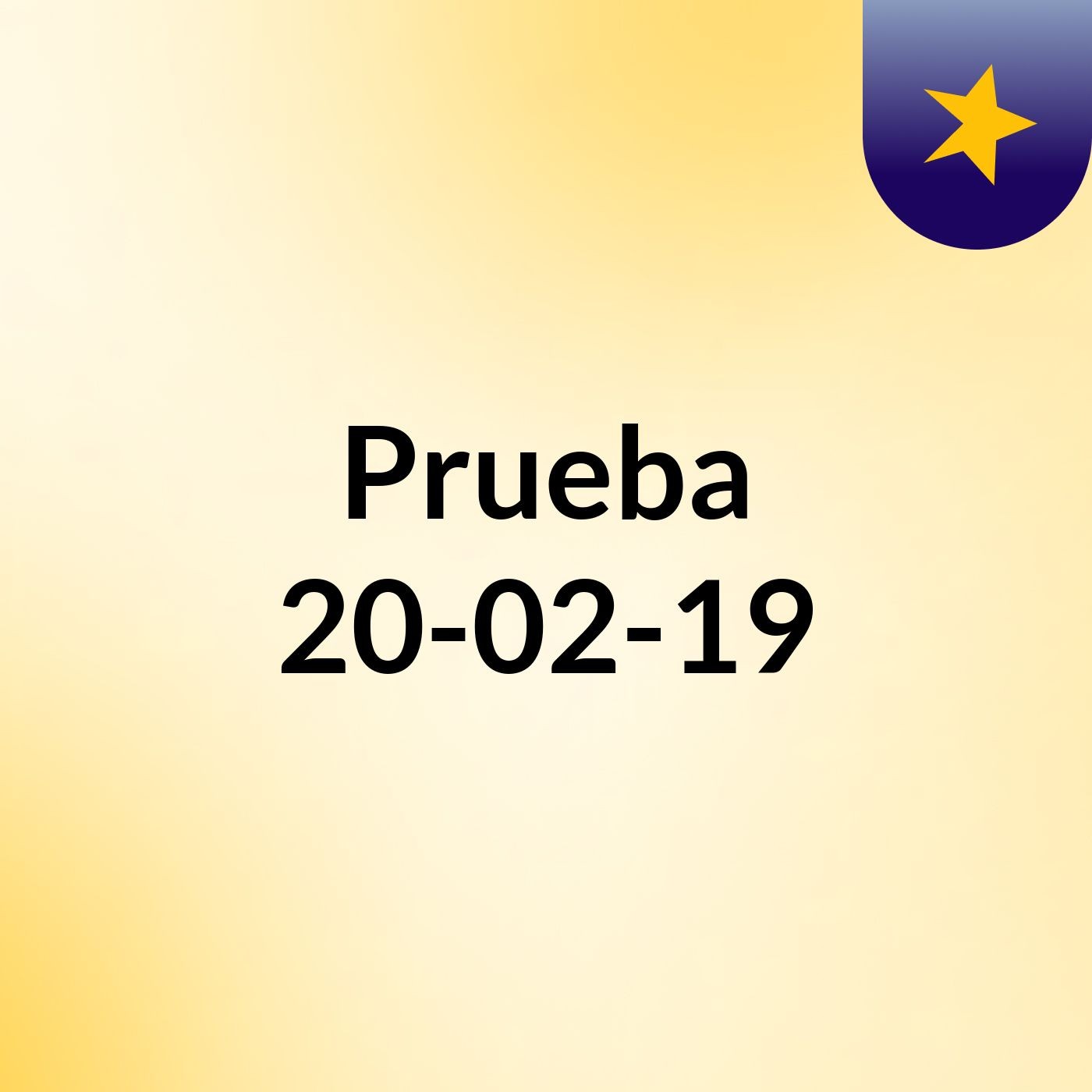 Prueba 20-02-19