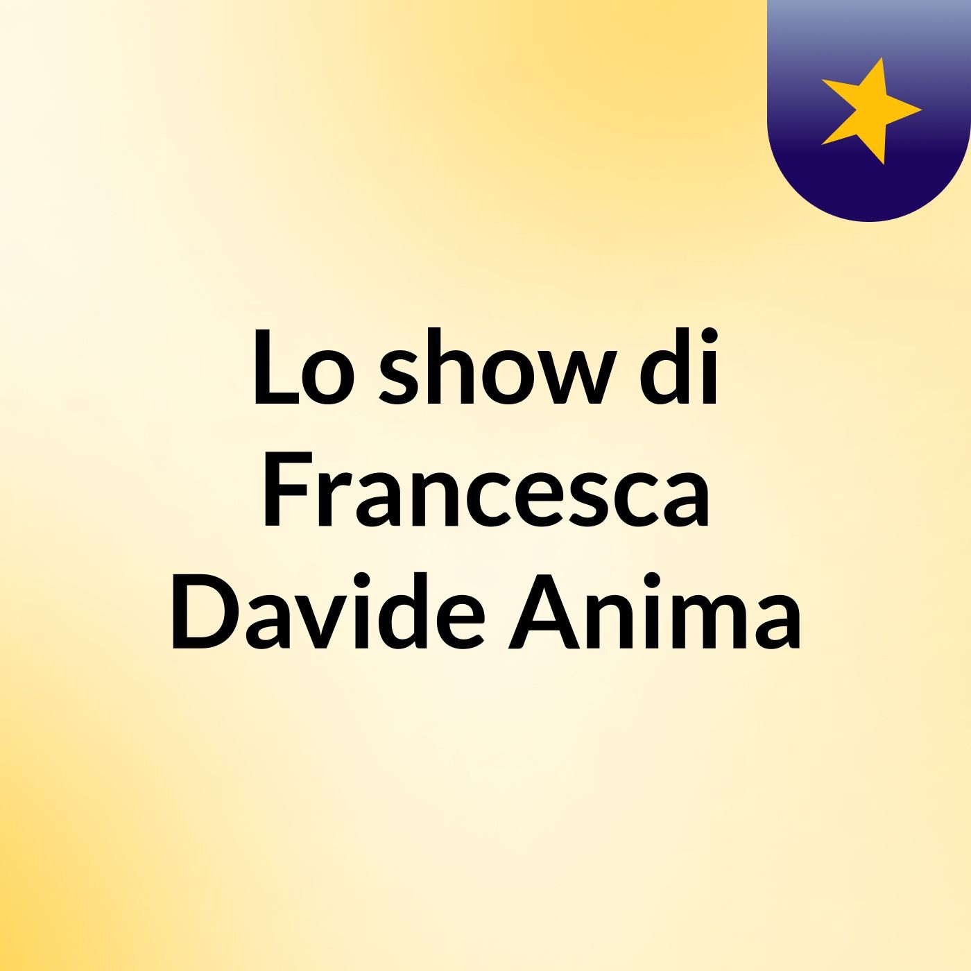 Lo show di Francesca Davide Anima