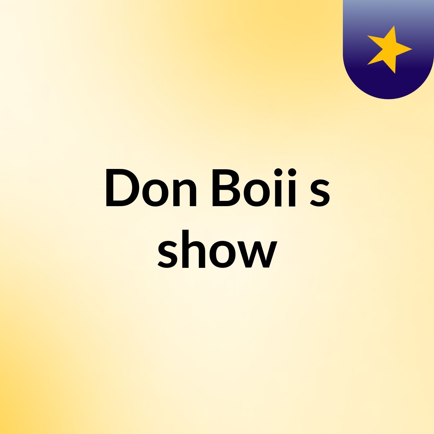 Don Boii's show