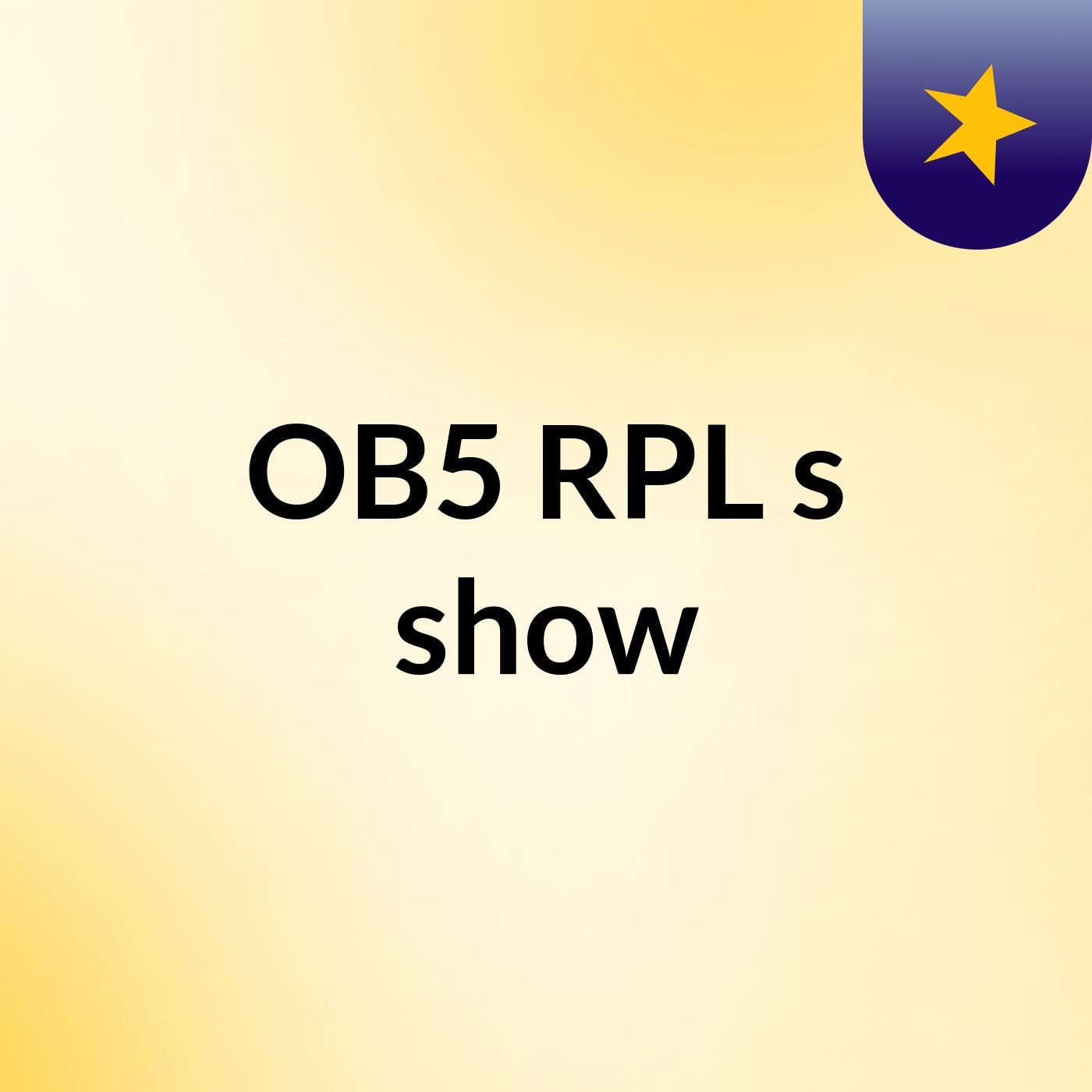OB5 RPL's show