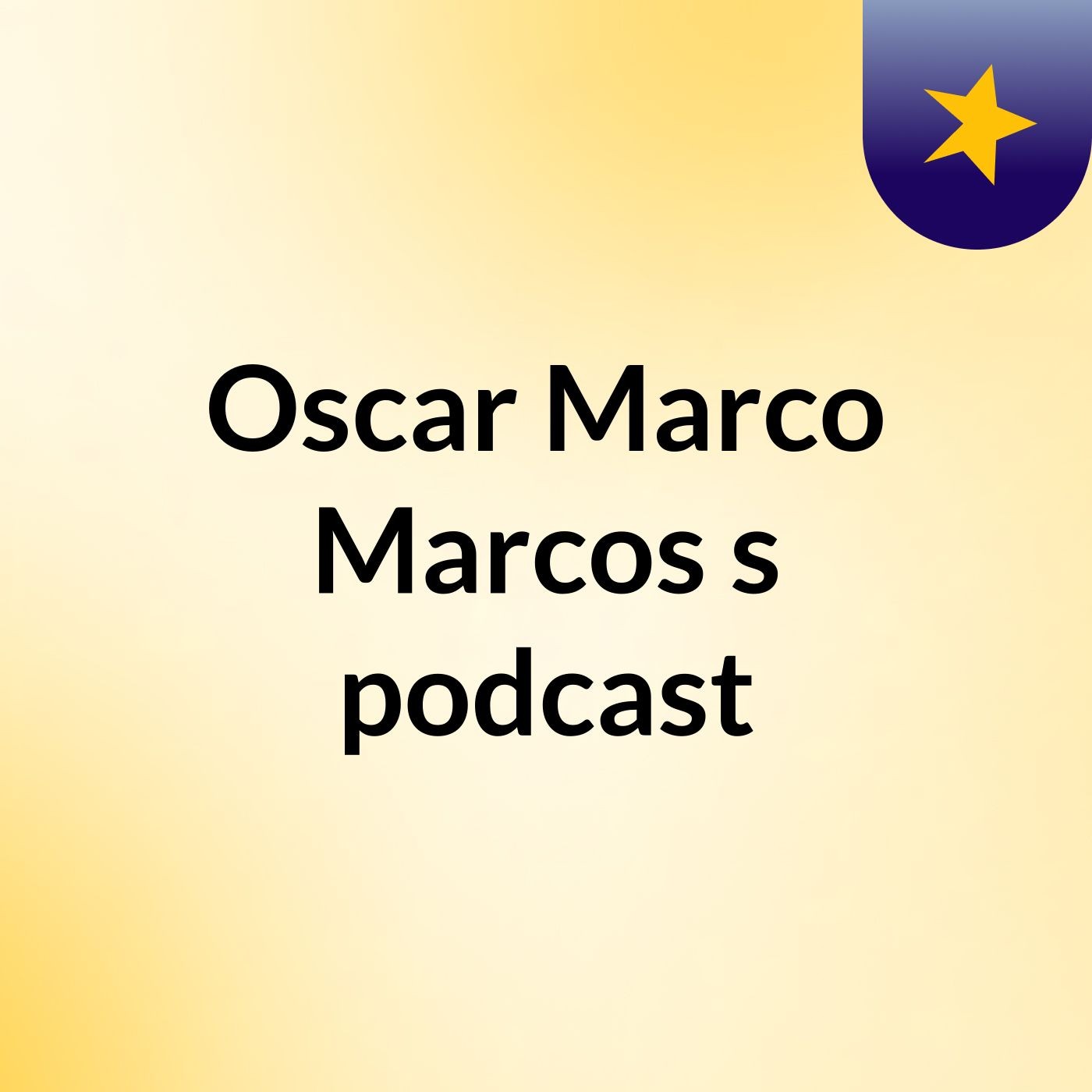 Oscar Marco Marcos's podcast cover art