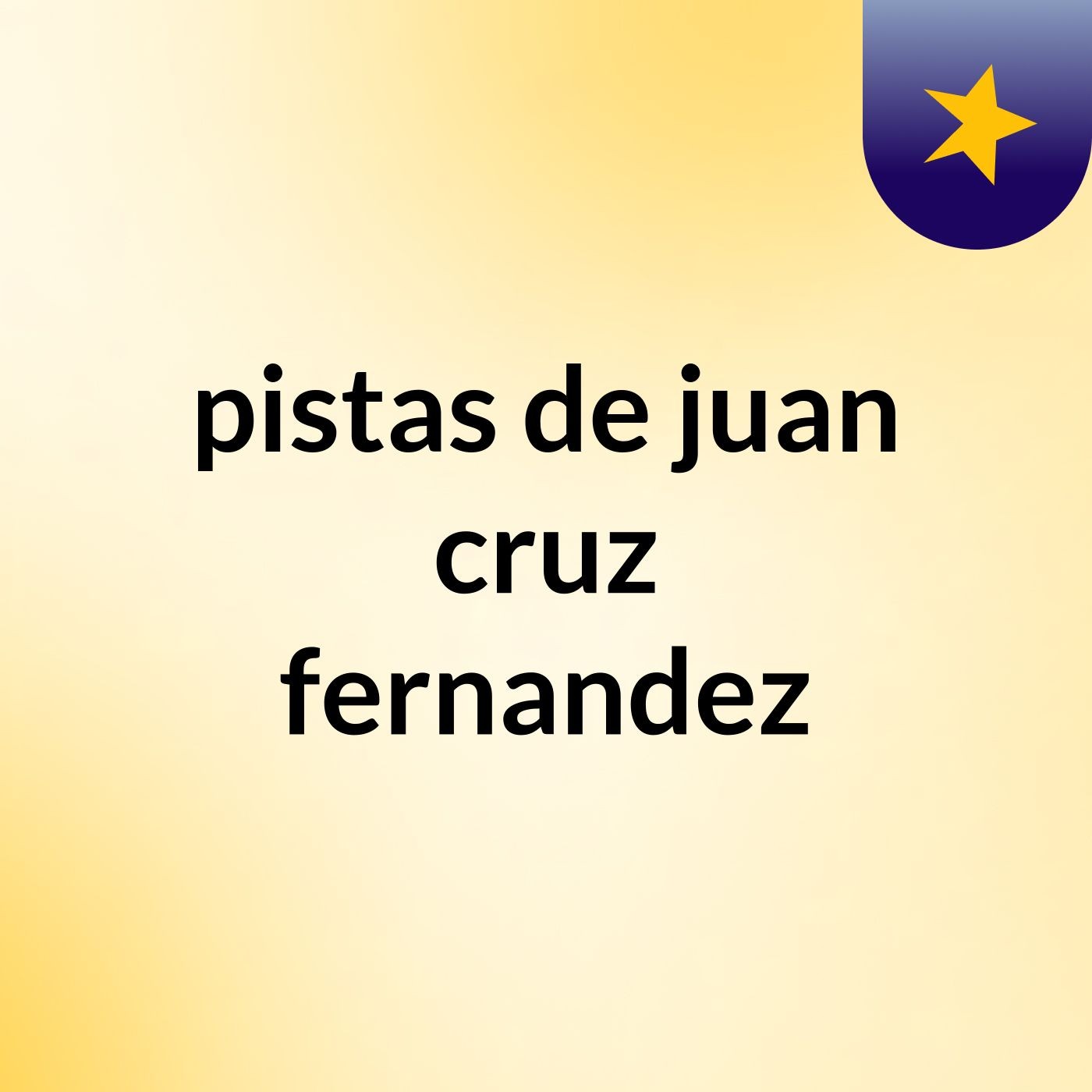 pistas de juan cruz fernandez