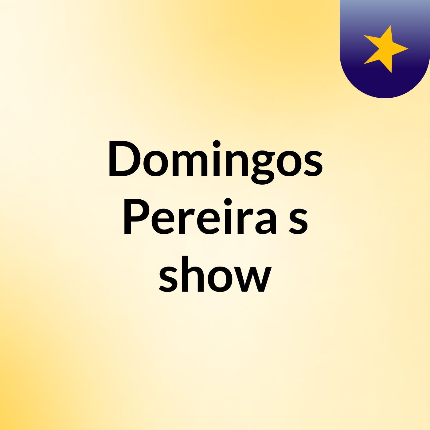 Domingos Pereira's show