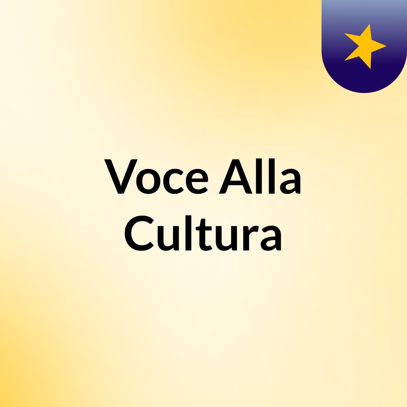 Voce Alla Cultura