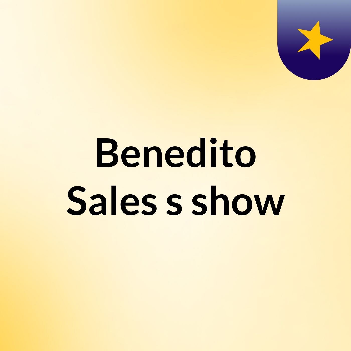 Benedito Sales's show