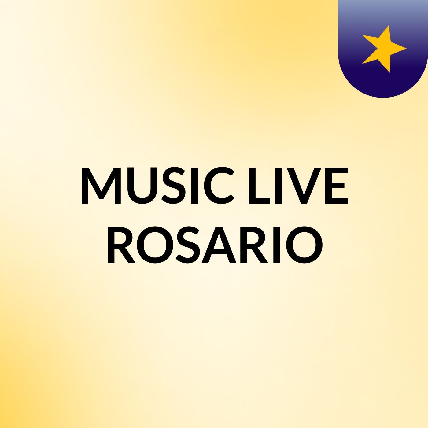 MUSIC LIVE ROSARIO podcast artwork