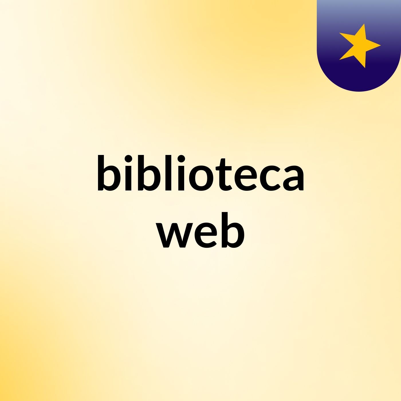 biblioteca web