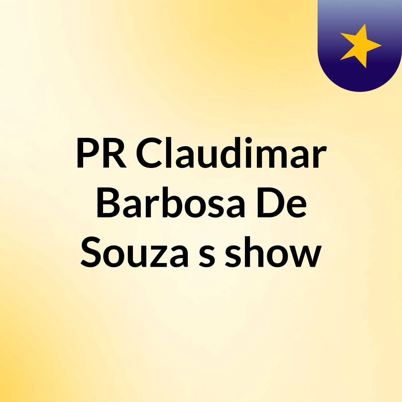 PR Claudimar Barbosa De Souza's show