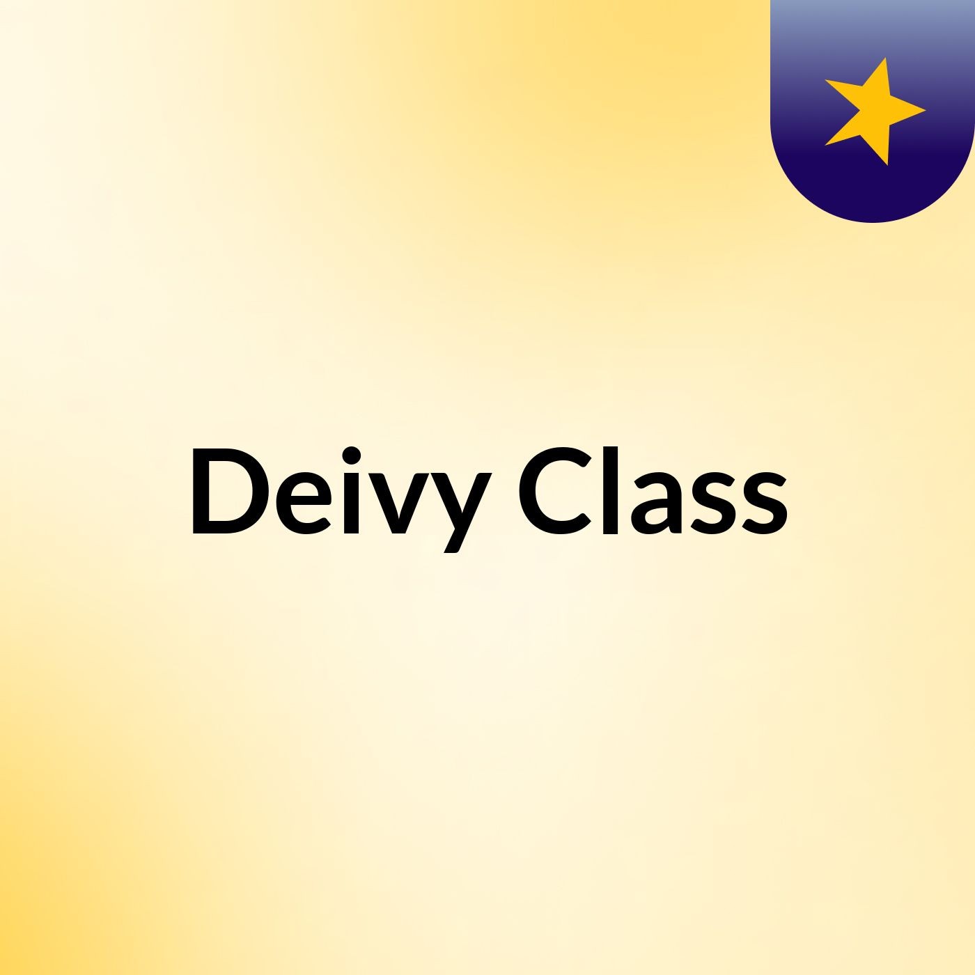 Deivy Class