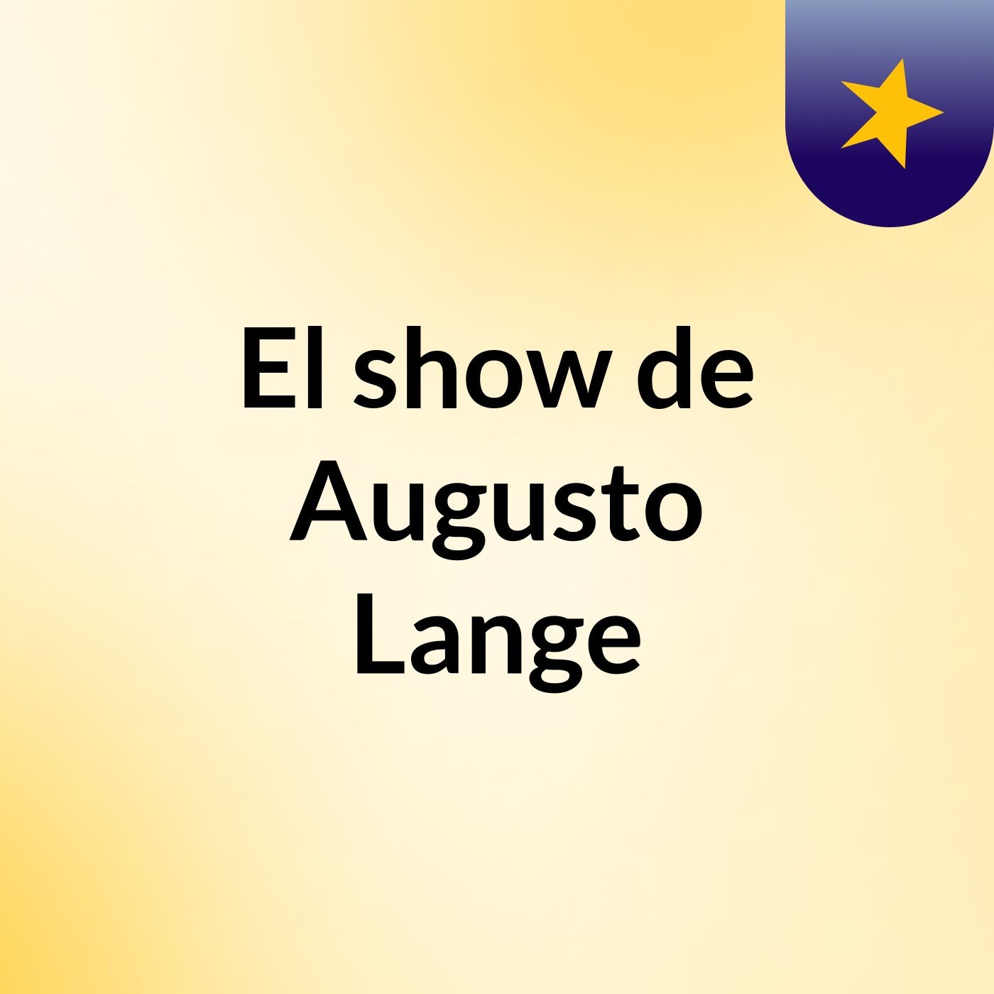 El show de Augusto Lange