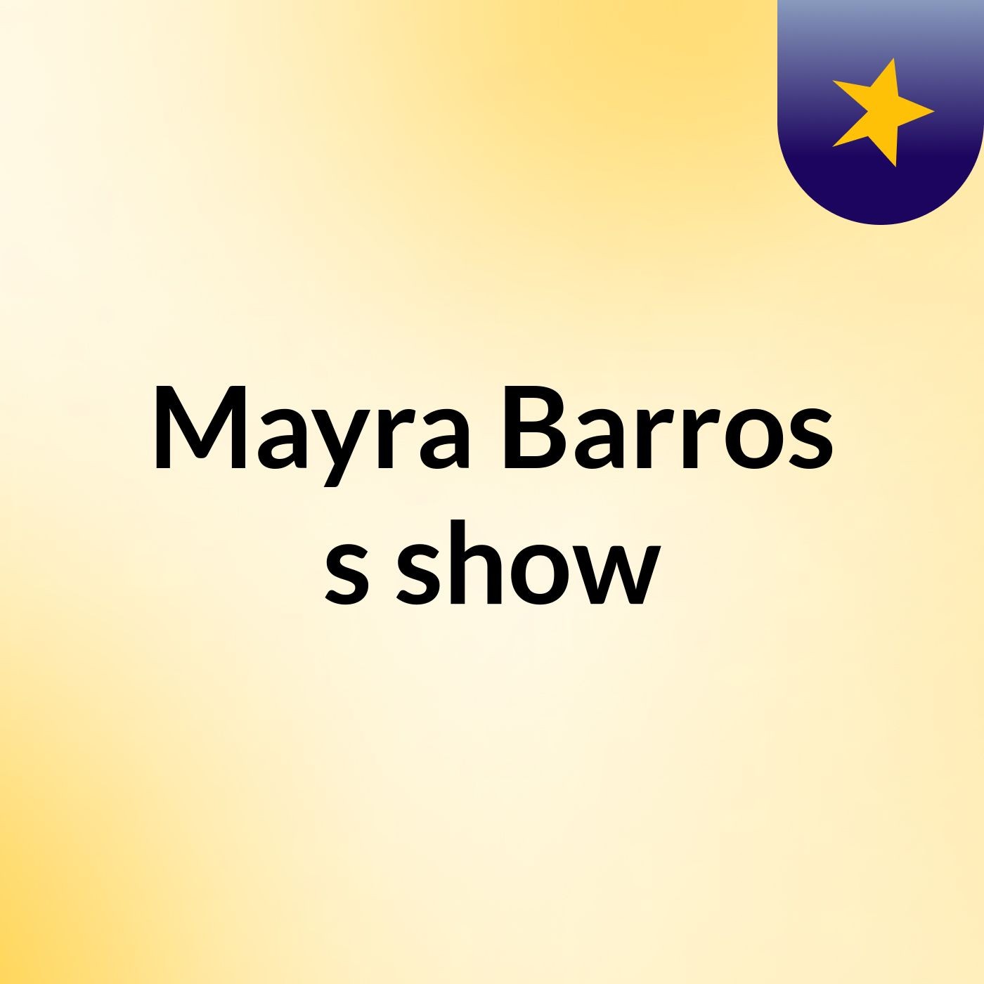 Mayra Barros's show