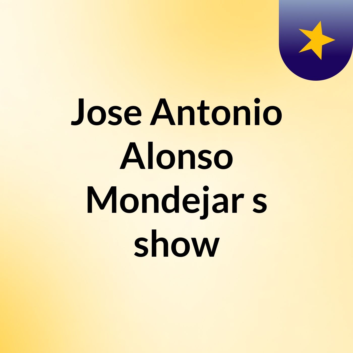 Jose Antonio Alonso Mondejar's show