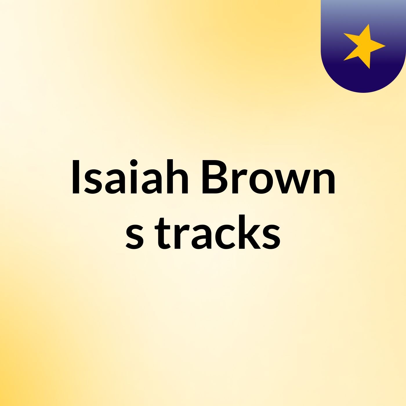 Isaiah Brown's tracks