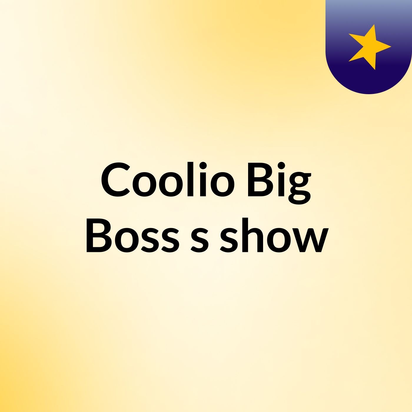 Coolio Big Boss's show
