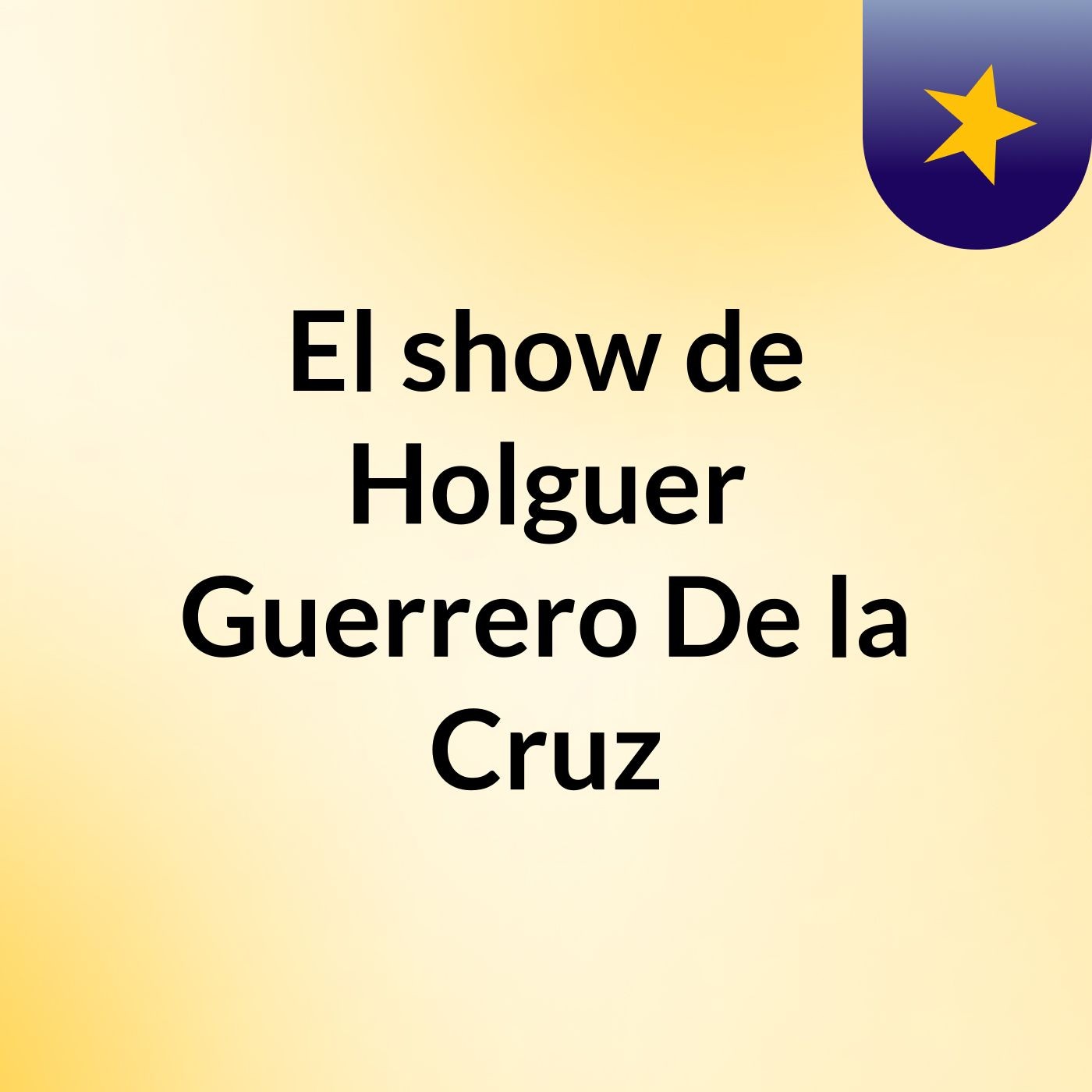 El show de Holguer Guerrero De la Cruz