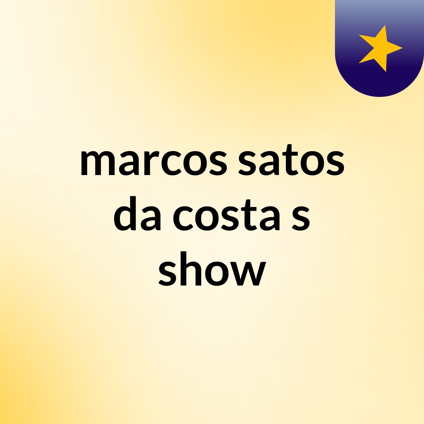 marcos satos da costa's show