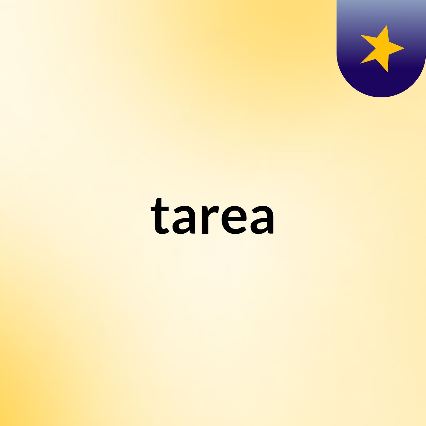 tarea