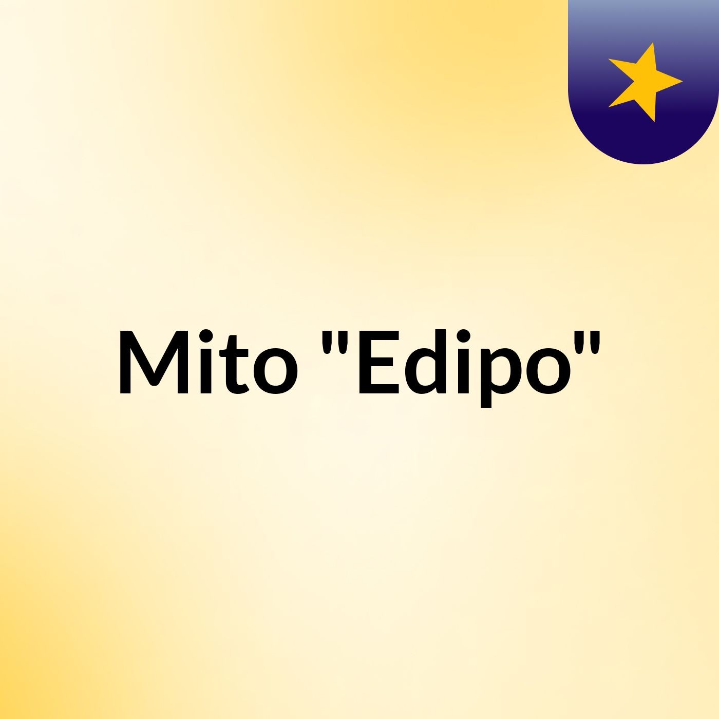 Mito "Edipo"