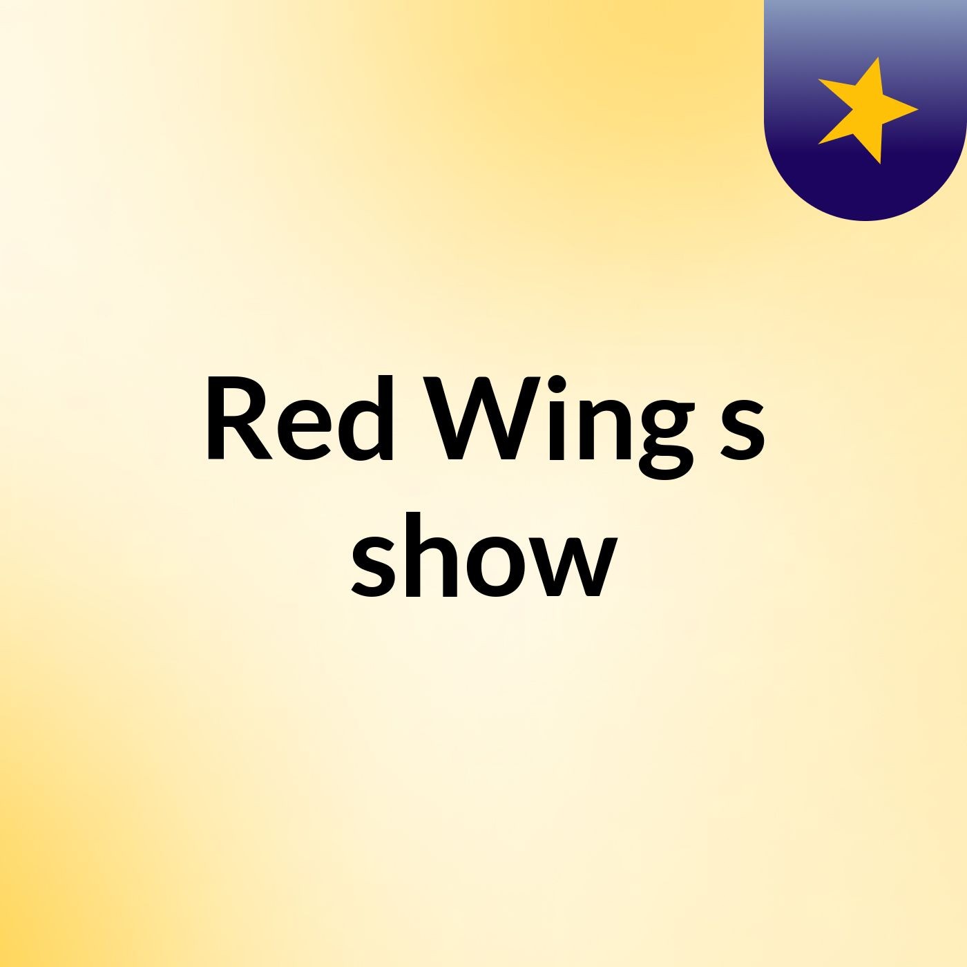 Red Wing's show