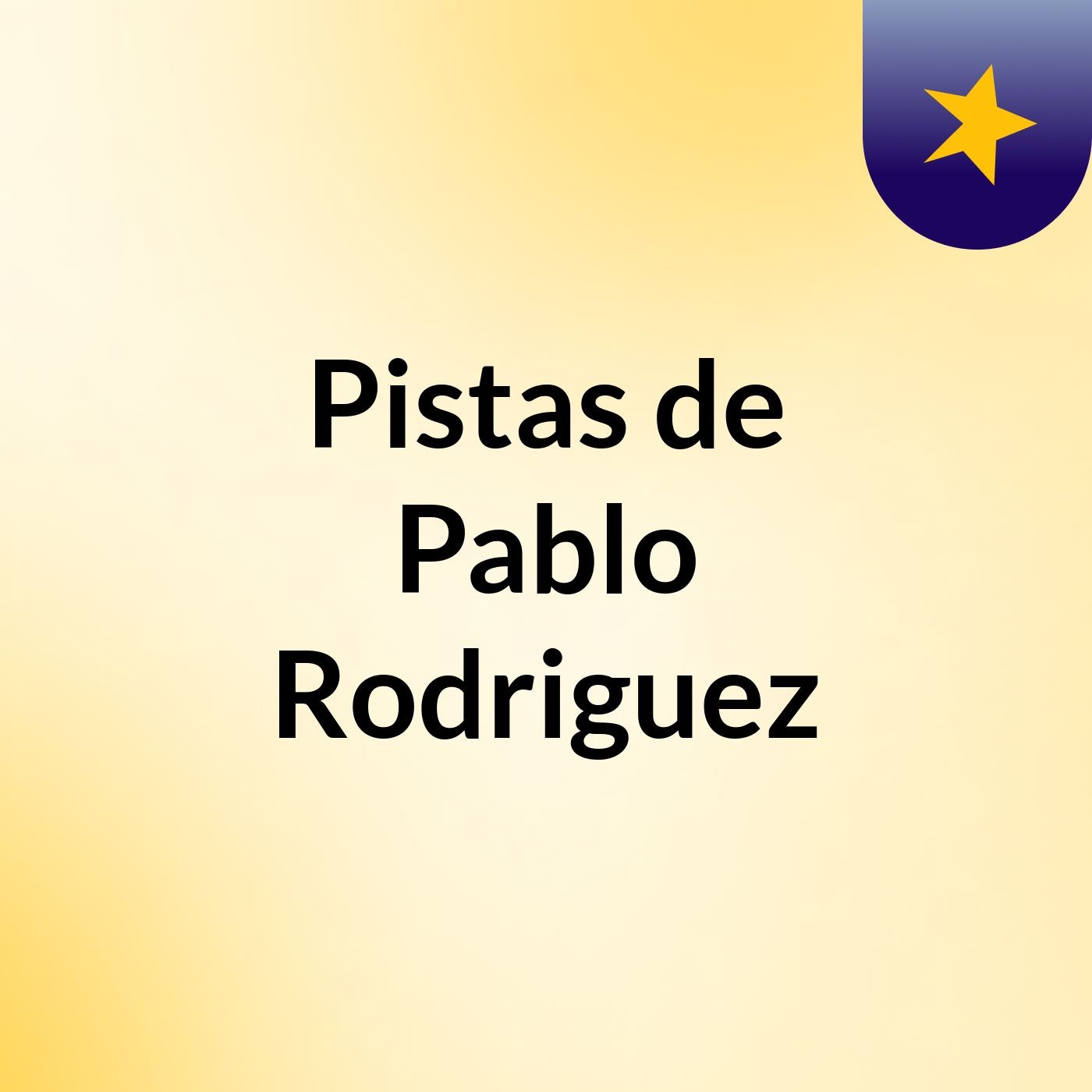 Pistas de Pablo Rodriguez