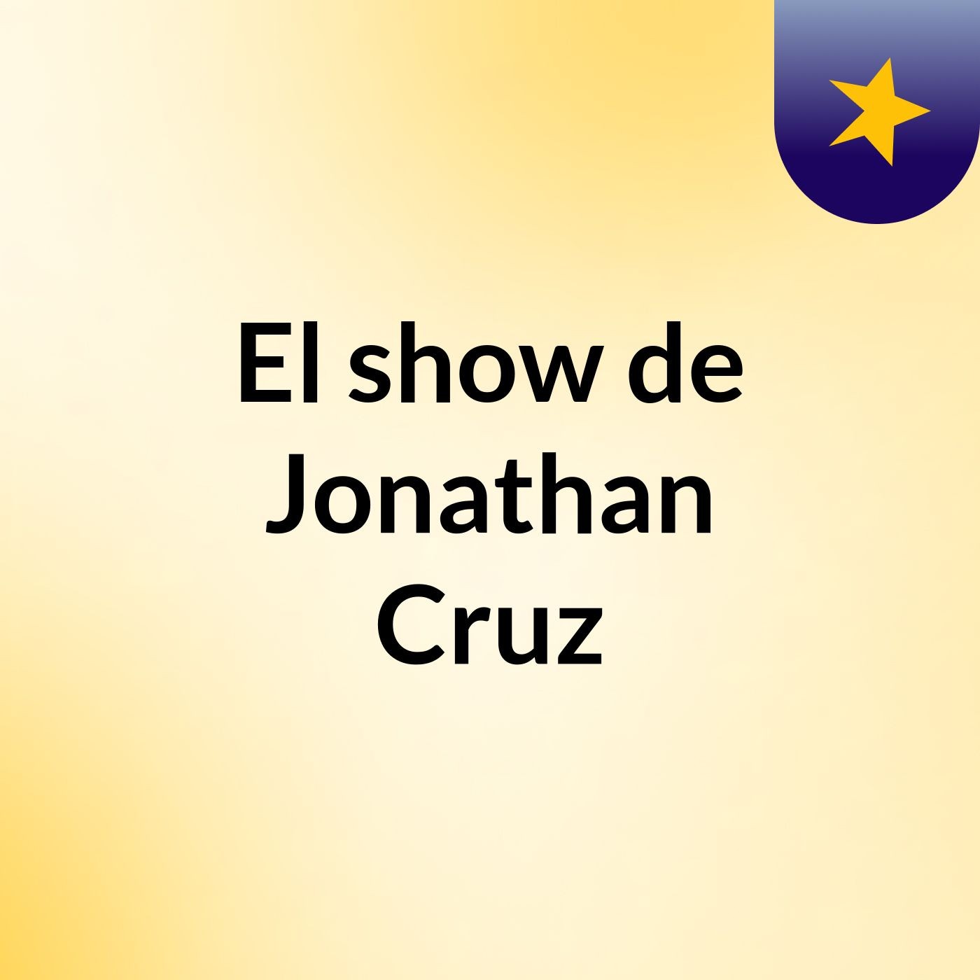 El show de Jonathan Cruz