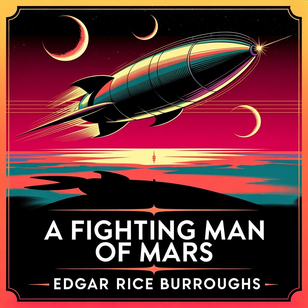 Cover of A Fighting Man of Mars: Rescue on Barsoom