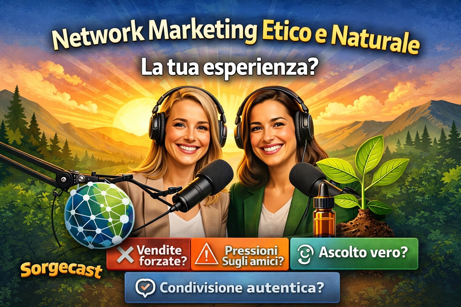 🎙️ Network Marketing Etico e Naturale: il momento di fare chiarezza (davvero)