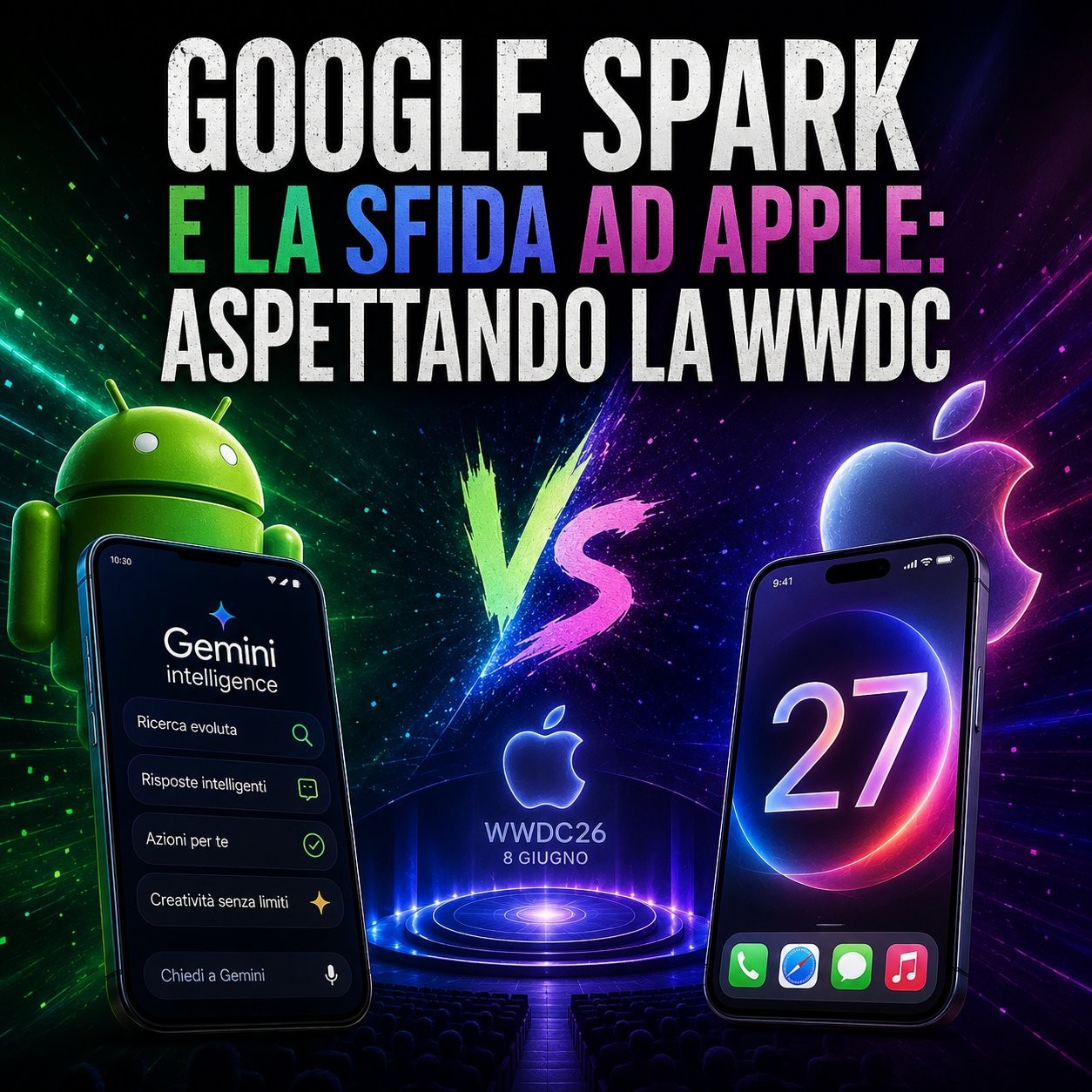 IO&TEch – Stagione 11 episodio 23: Google Spark e la sfida ad Apple: aspettando la WWDC