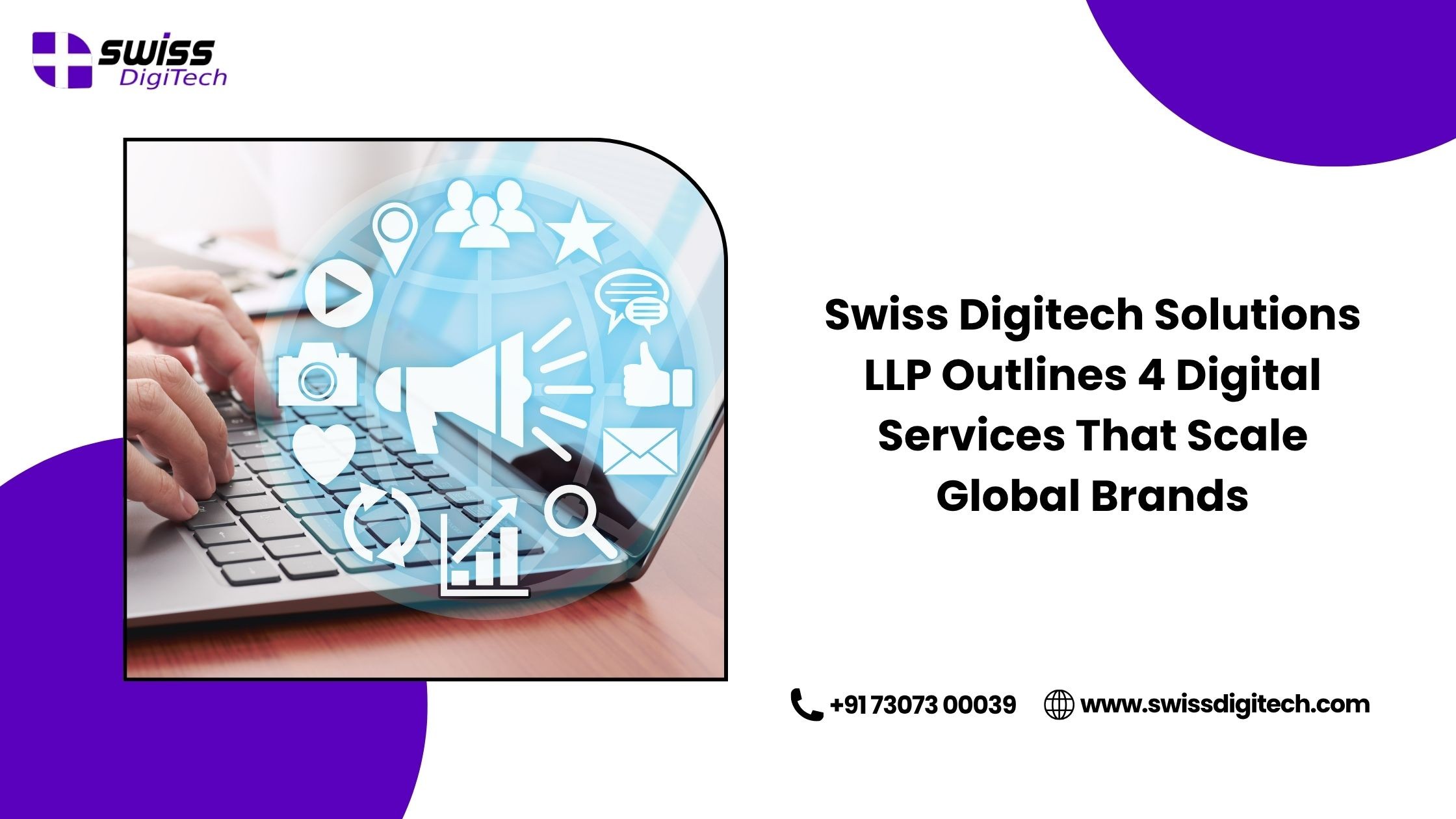 Swiss Digitech Solutions LLP Outlines 4 Digital Services That Scale Global Brands