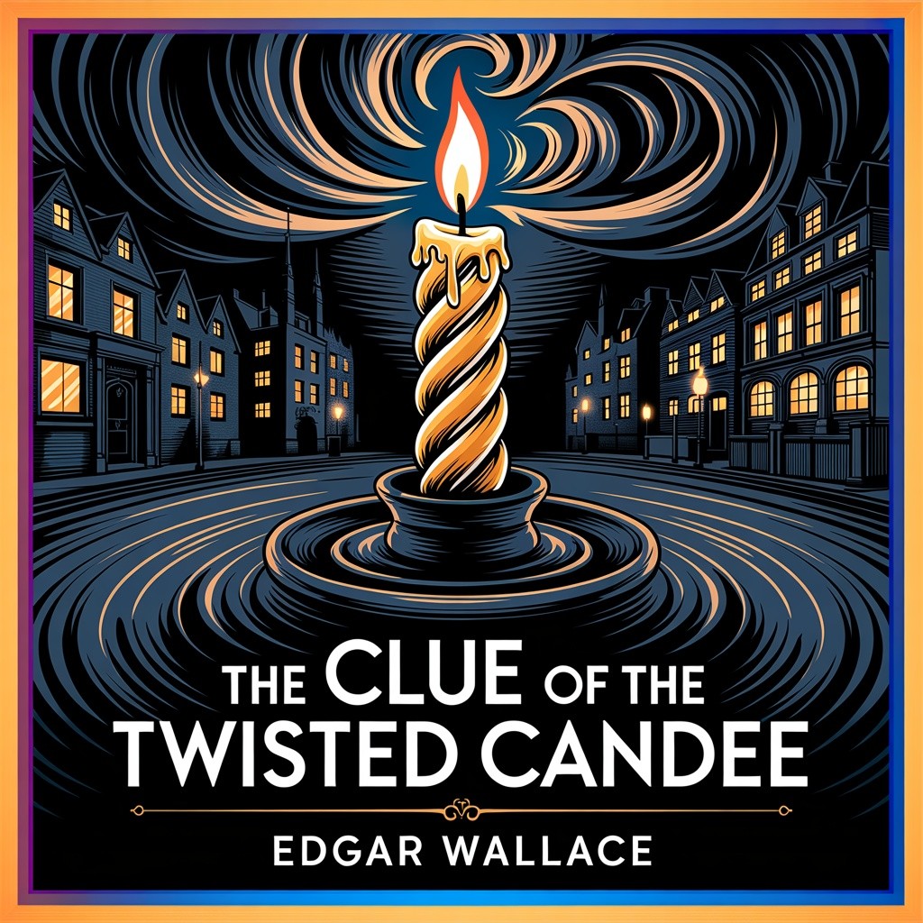 Cover of The Clue of the Twisted Candle: London Detective Mystery