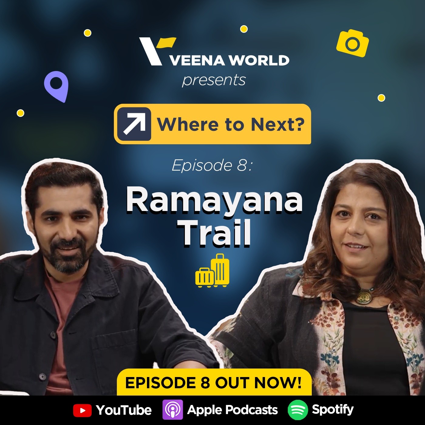 Ep 08 The Ramayana Trail – A Journey Beyond Borders | Where to Next? | Veena World
