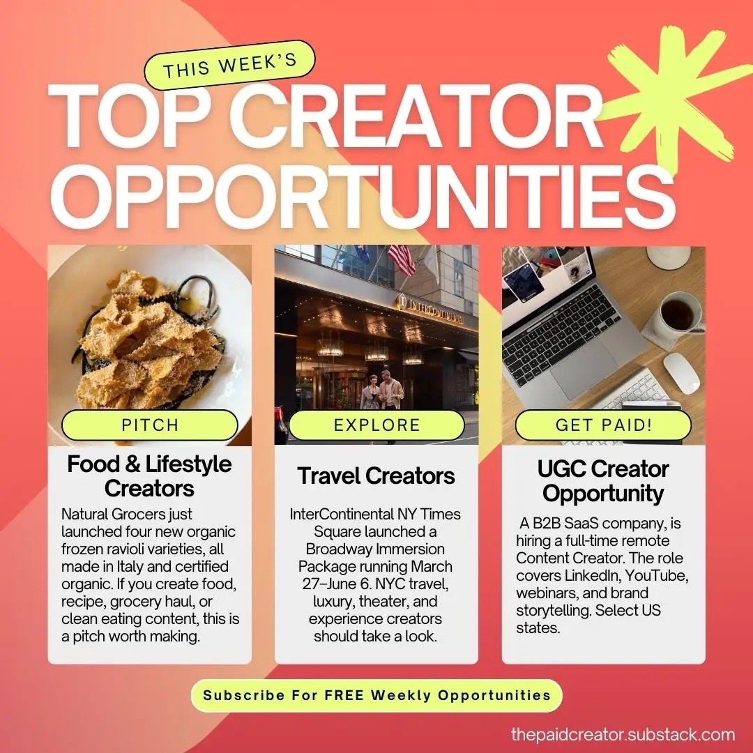 ⭐️ Check out our top 3 brand deals for the week 👀