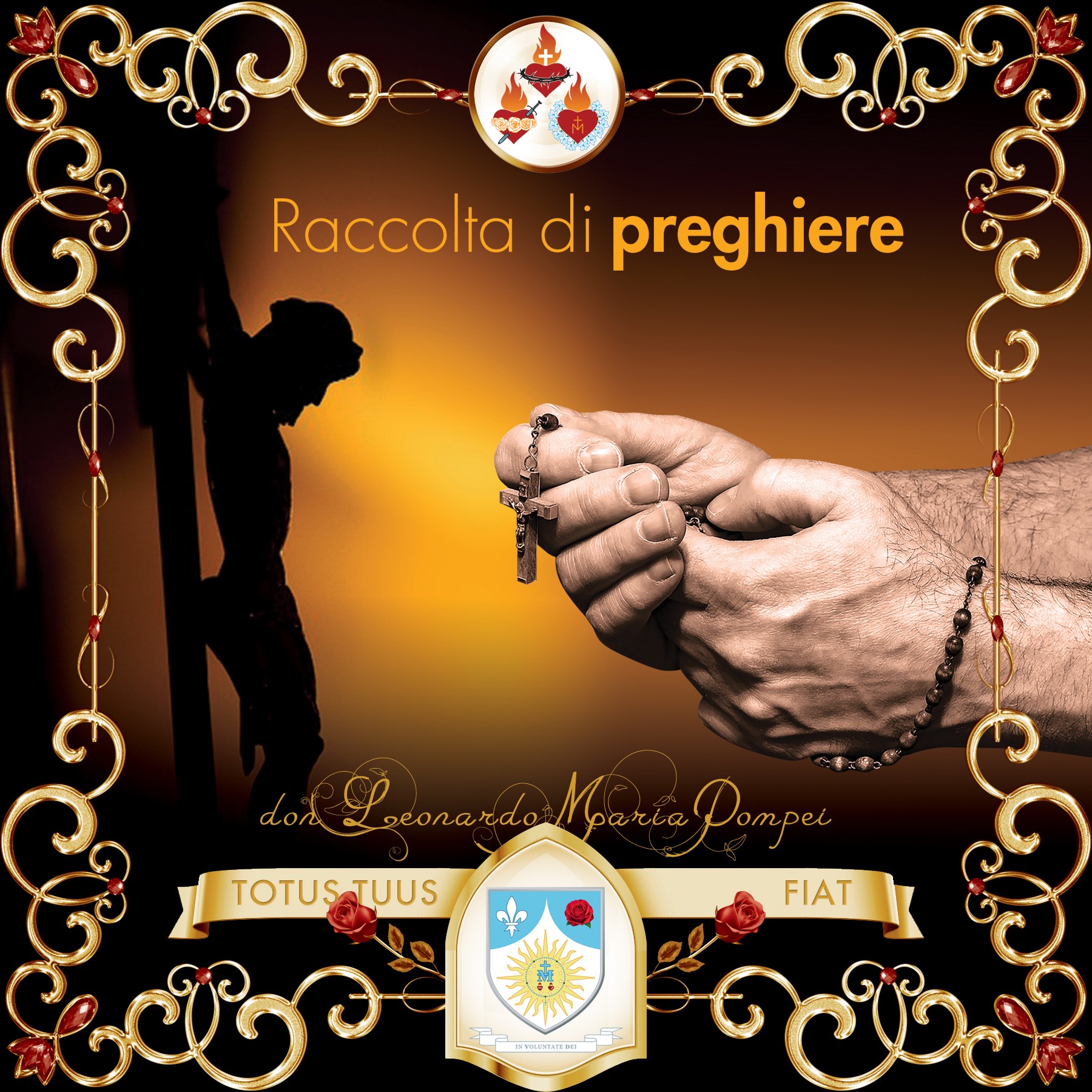 Copertina del podcast «Preghiere cristiane e santi rosari recitati»