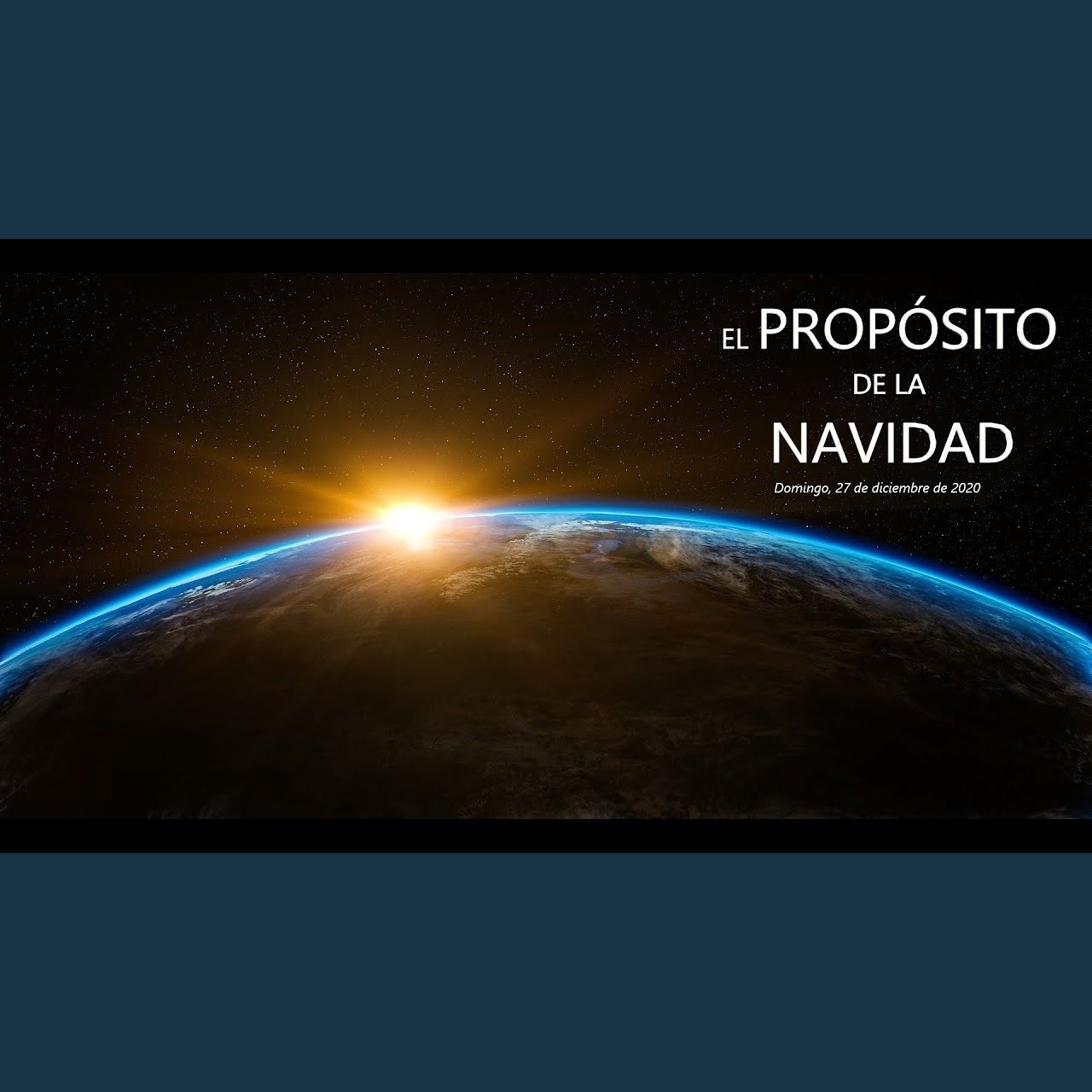 Portada de EL PROPÓSITO de la NAVIDAD