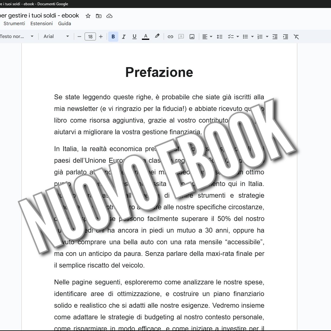 Nuovo ebook in arrivo gratis per Voi