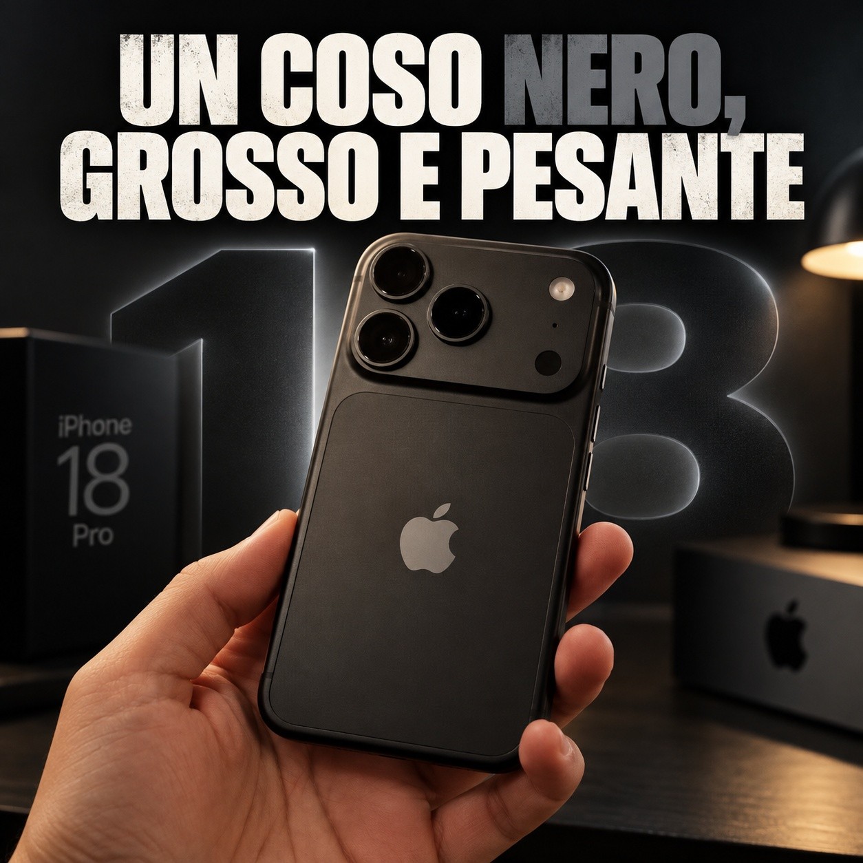 IO&TEch – Stagione 11 episodio 40: Un iPhone nero, grosso e pesante